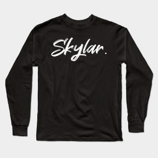 Name Skylar Long Sleeve T-Shirt